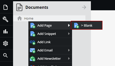 Создать страницу