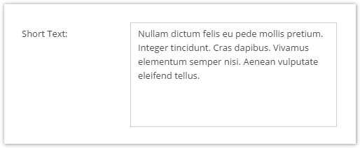 Поле textarea