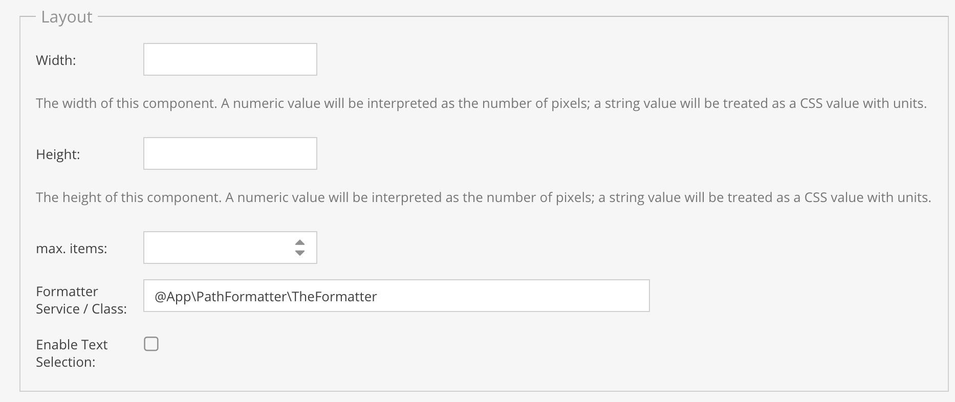 Форматер класс