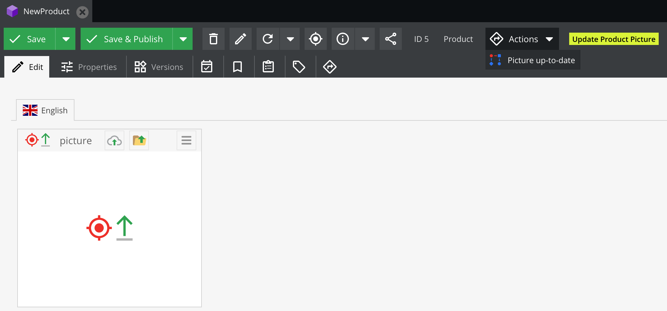 Обновление изображения