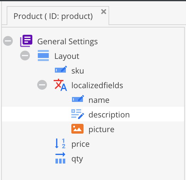 Пример класса product